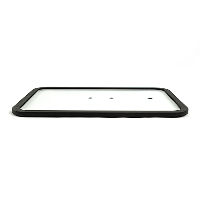 Flat Steel Silicone Glass Lid