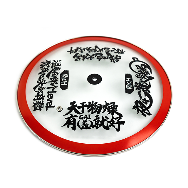 Color Inkjet Printing Glass Lid
