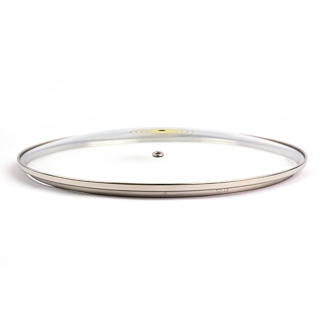Silk Screen Tempered Glass Lid