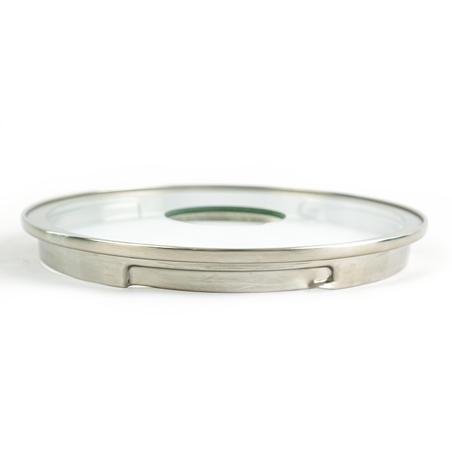 Large Hole Tempered Glass Lid