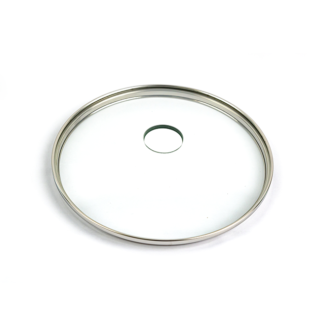 Large Hole Tempered Glass Lid