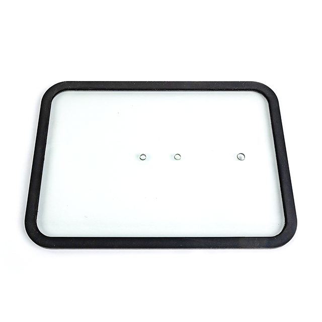Flat Steel Silicone Glass Lid