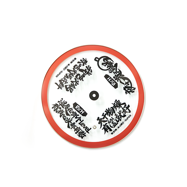 Color Inkjet Printing Glass Lid