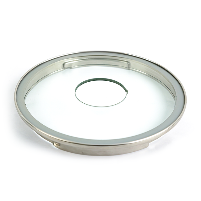 Large Hole Tempered Glass Lid
