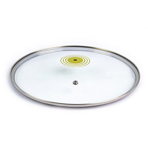 Silk Screen Tempered Glass Lid